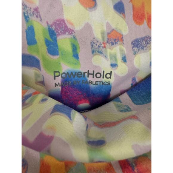 Fabletics PowerHold High-Rise Compression Bike Shorts Multicolor Size S, Workout - Picture 3 of 7